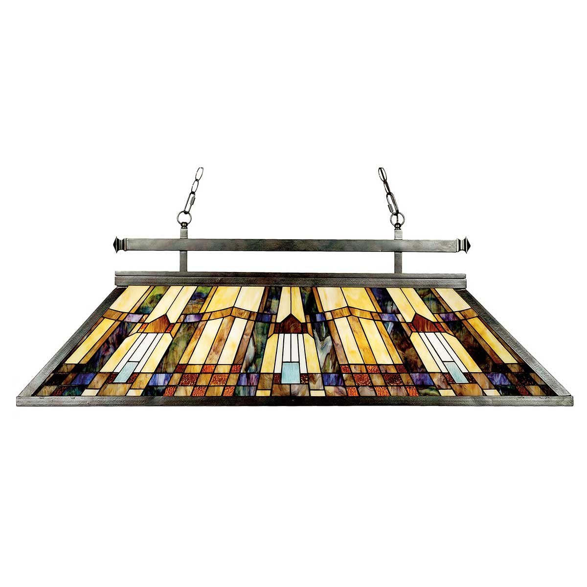 Pendelleuchte Inglenook (bronzefarben) 3x - Elstead Lighting