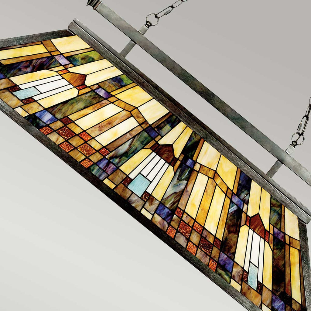 Pendelleuchte Inglenook (bronzefarben) 3x - Elstead Lighting