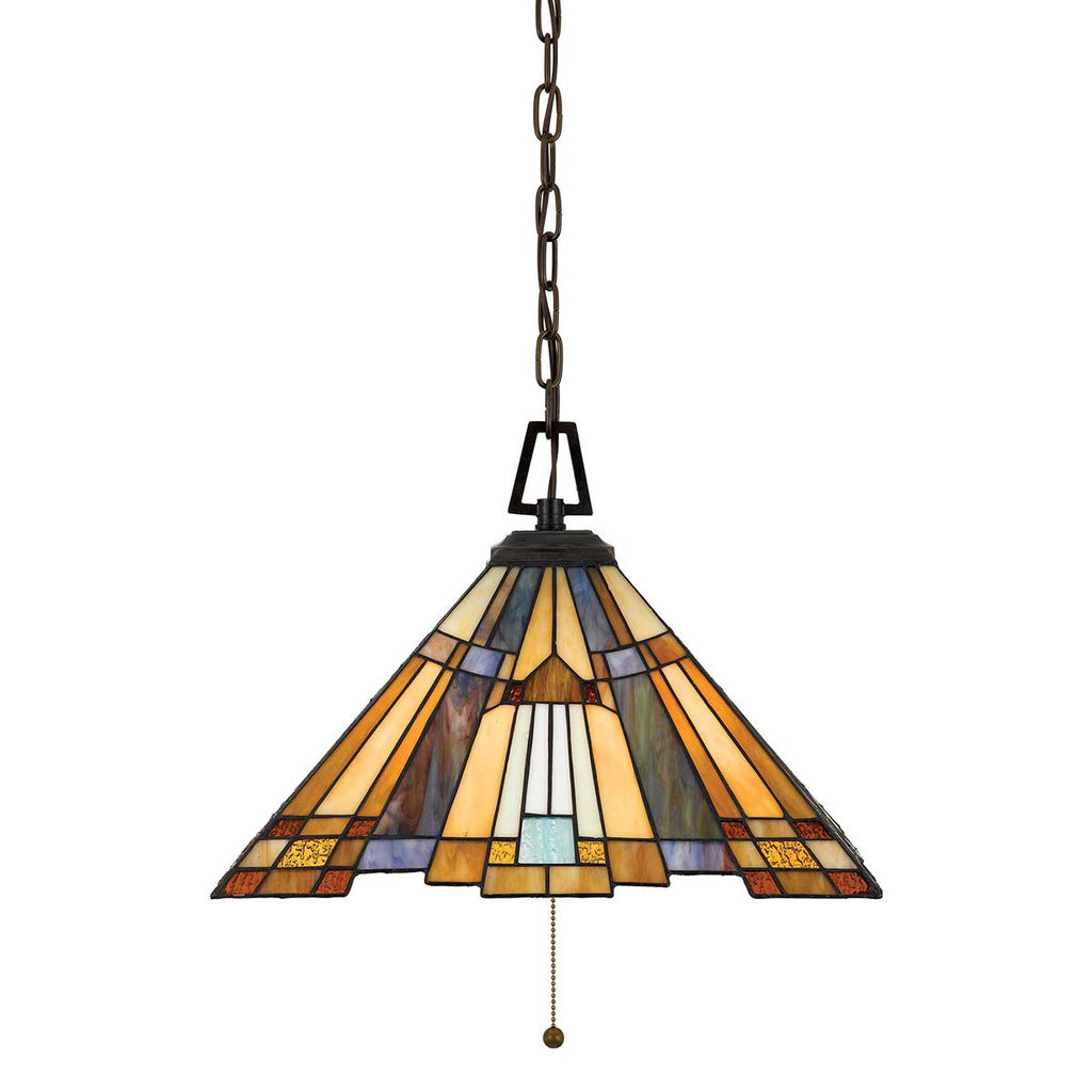 Pendelleuchte Inglenook (bronzefarben) 3x - Elstead Lighting