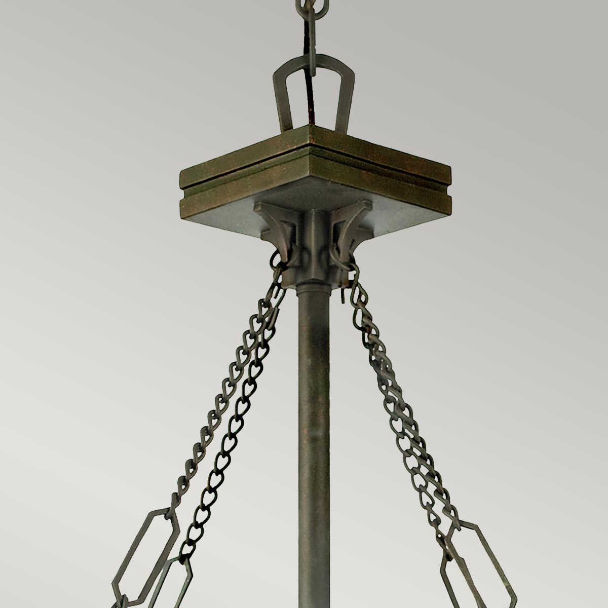 Pendelleuchte Inglenook (bronzefarben) 3x - Elstead Lighting