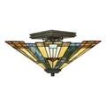 Deckenleuchte Inglenook (bronzefarben) 2x - Elstead Lighting