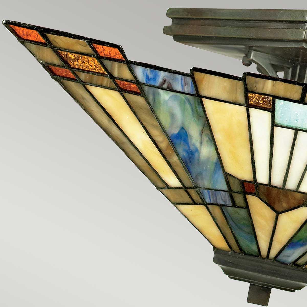Deckenleuchte Inglenook (bronzefarben) 2x - Elstead Lighting