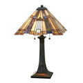 Tischleuchte Inglenook (bronzefarben) 2x - Elstead Lighting