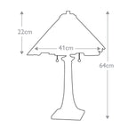 Tischleuchte Inglenook (bronzefarben) 2x - Elstead Lighting