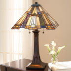 Tischleuchte Inglenook (bronzefarben) 2x - Elstead Lighting