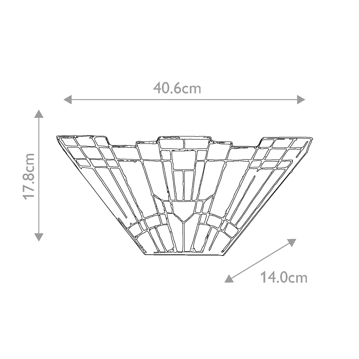 Wandleuchte Inglenook (bronzefarben) 2x - Elstead Lighting