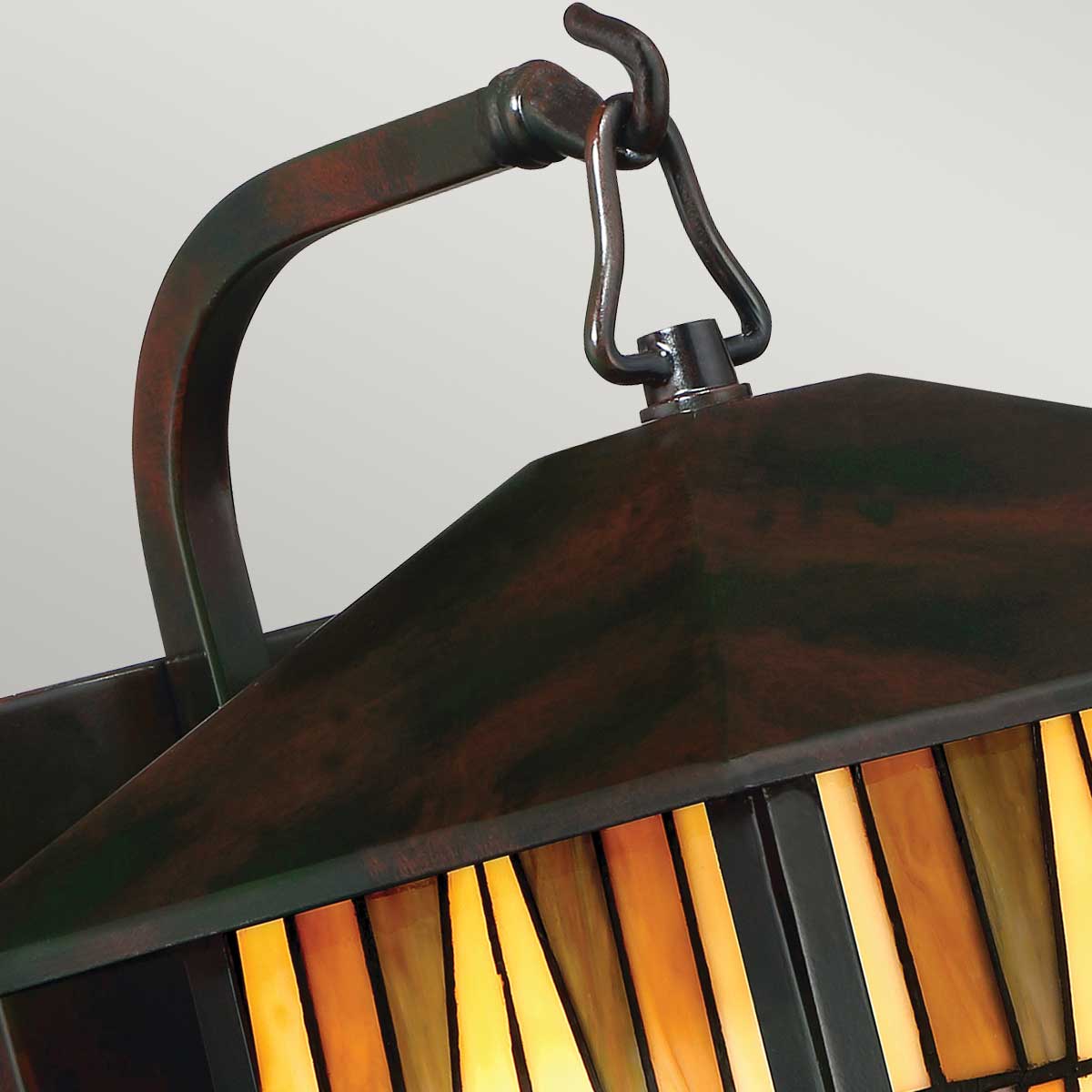 Außen-Wandleuchte Inglenook Outdoor (bronzefarben) 1x - Elstead Lighting