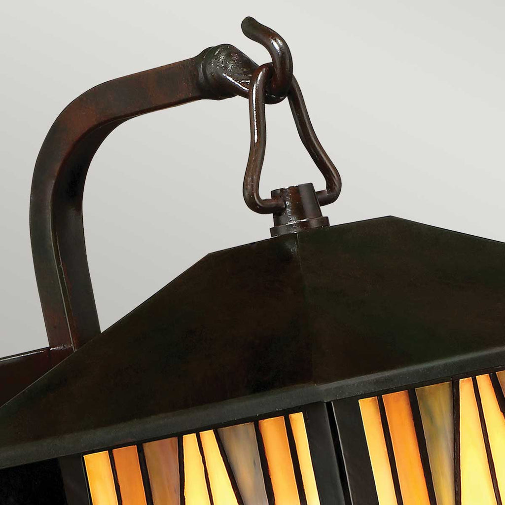 Außen-Wandleuchte Inglenook Outdoor (bronzefarben) 1x - Elstead Lighting