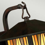 Außen-Wandleuchte Inglenook Outdoor (bronzefarben) 1x - Elstead Lighting