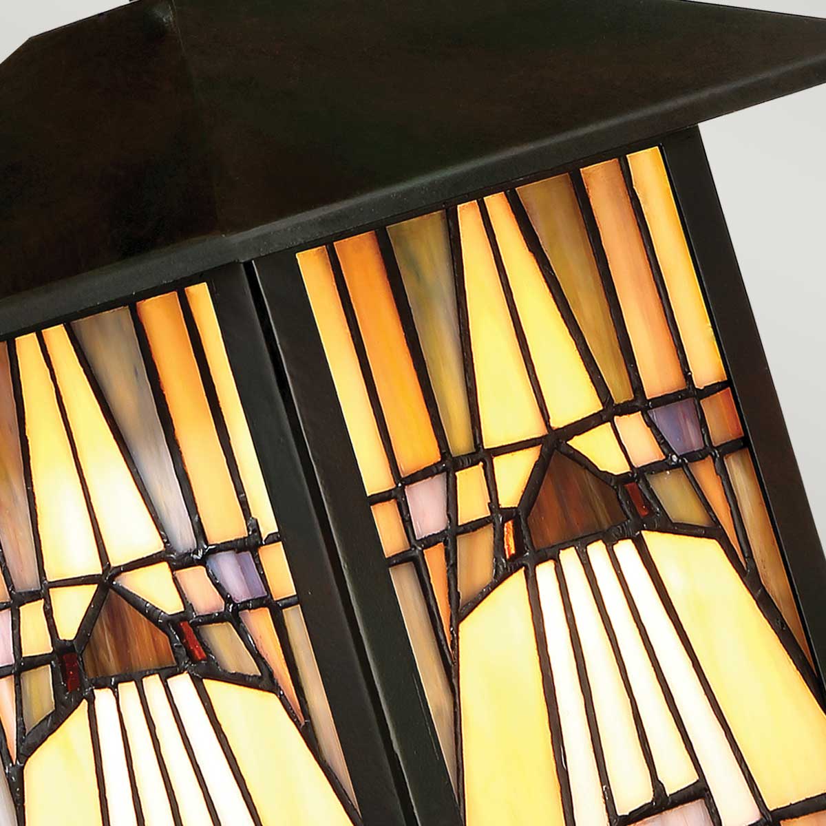 Außen-Wandleuchte Inglenook Outdoor (bronzefarben) 1x - Elstead Lighting
