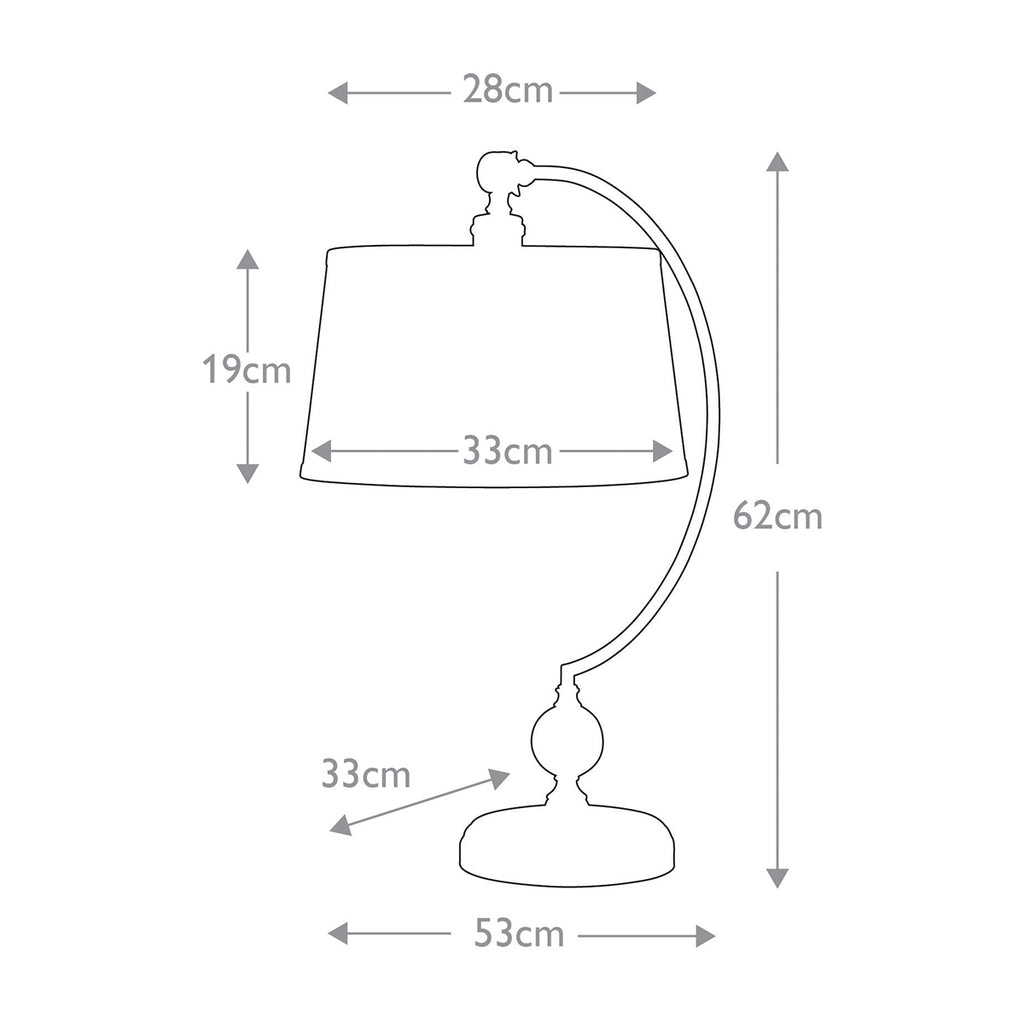 Tischleuchte Jenkins (messingfarben) 1x - Elstead Lighting