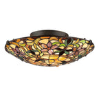 Deckenleuchte Kami (bronzefarben) 2x - Elstead Lighting