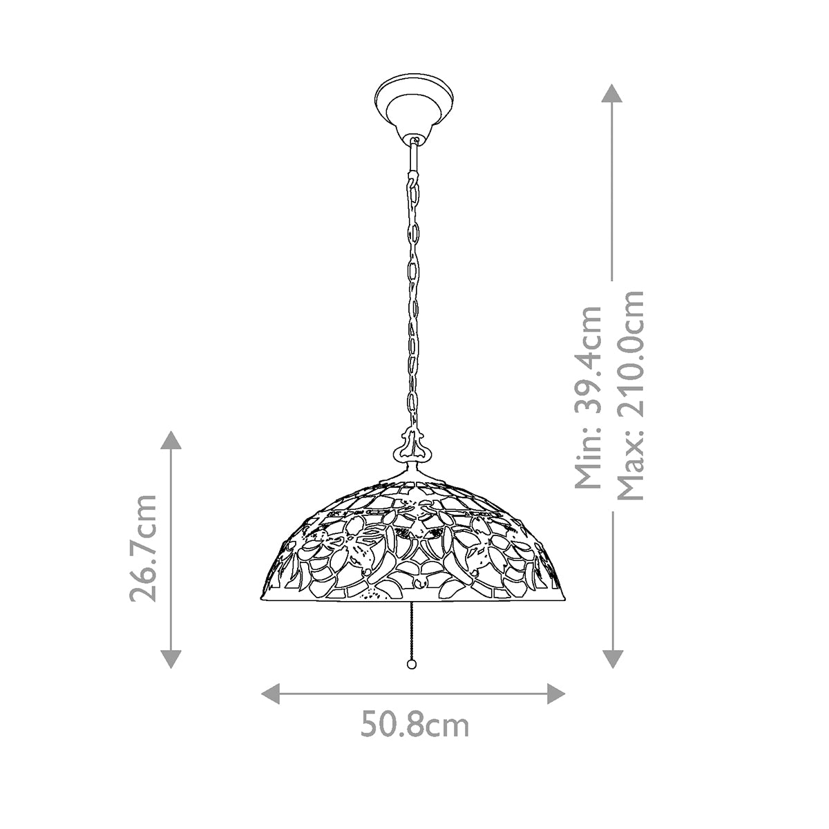 Wandleuchte Kami (bronzefarben) 3x - Elstead Lighting