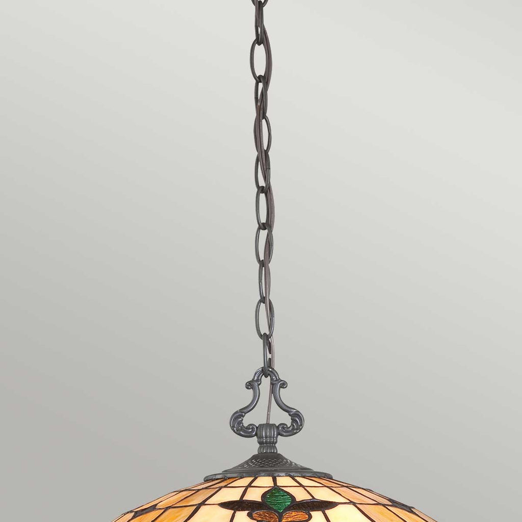 Wandleuchte Kami (bronzefarben) 3x - Elstead Lighting