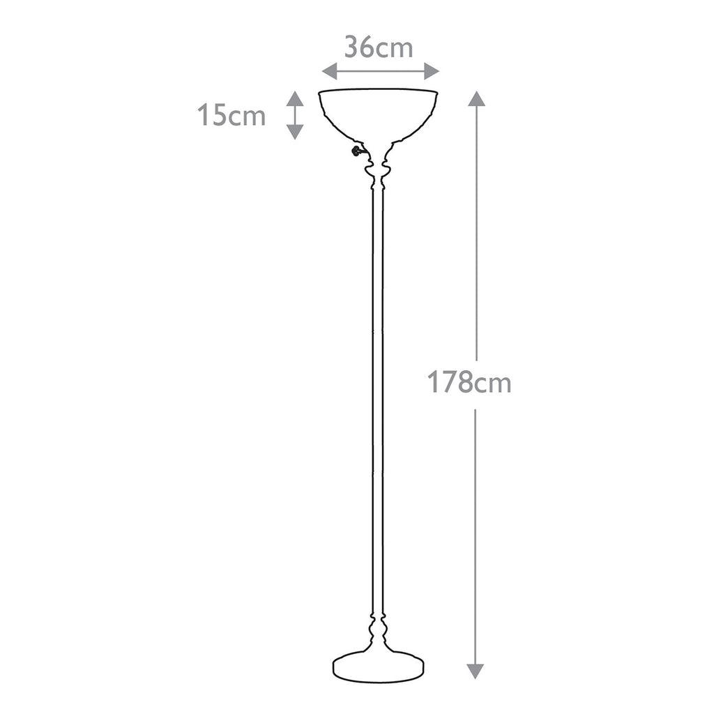 Stehleuchte Kami (bronzefarben) 1x - Elstead Lighting
