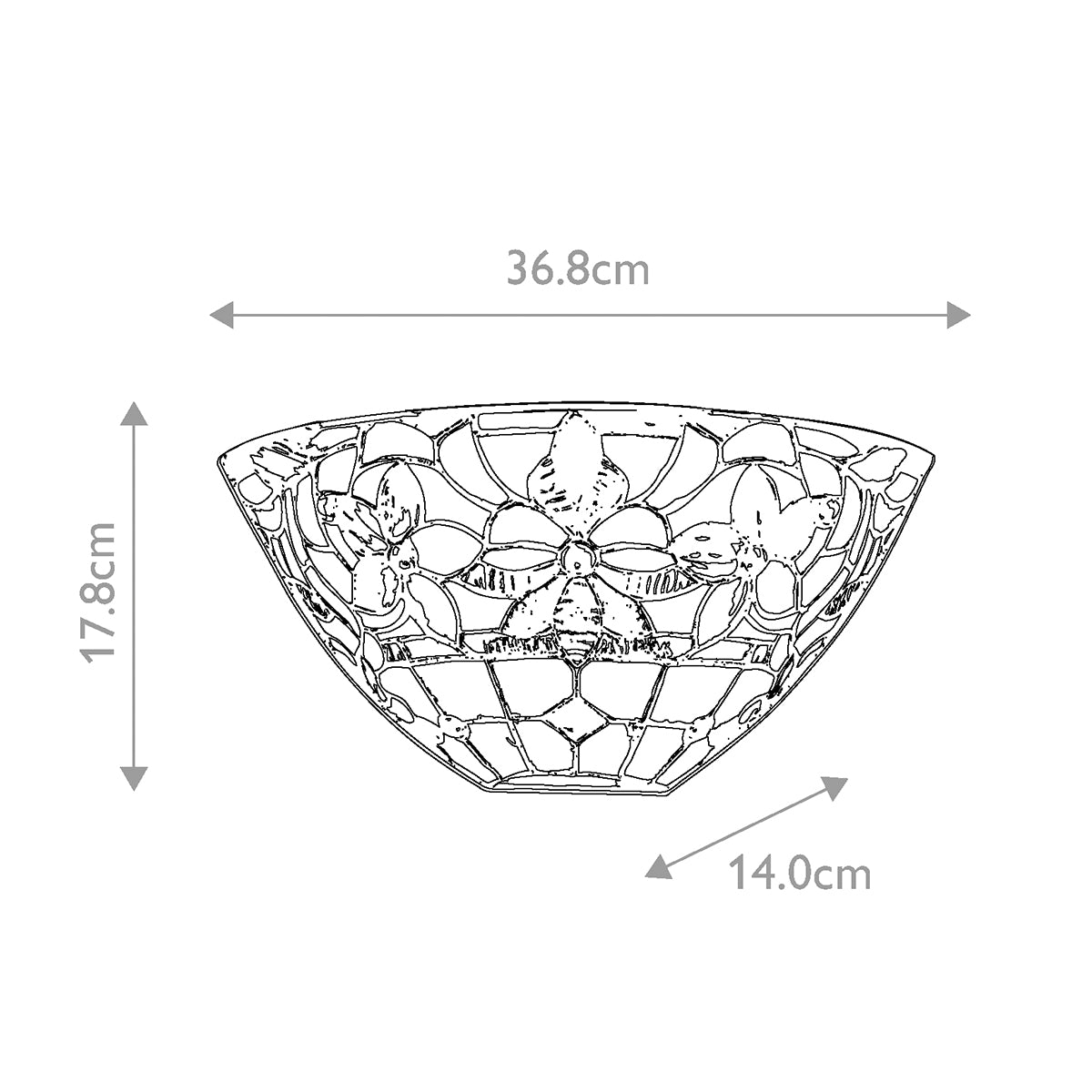 Wandleuchte Kami (Heirloom) 2x - Elstead Lighting