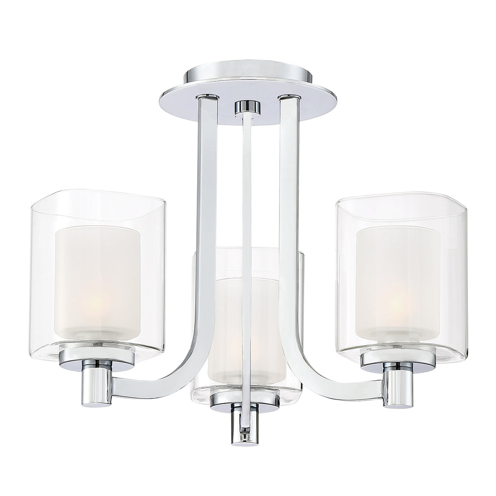 Bad-Deckenleuchte Kolt (verchromt) 3x - Elstead Lighting
