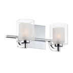 Bad-Wandleuchte Kolt (verchromt) 2x - Elstead Lighting