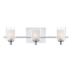 Bad-Wandleuchte Kolt (verchromt) 3x - Elstead Lighting
