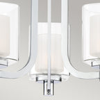 Bad-Wandleuchte Kolt (verchromt) 3x - Elstead Lighting