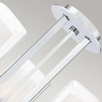 Bad-Wandleuchte Kolt (verchromt) 3x - Elstead Lighting