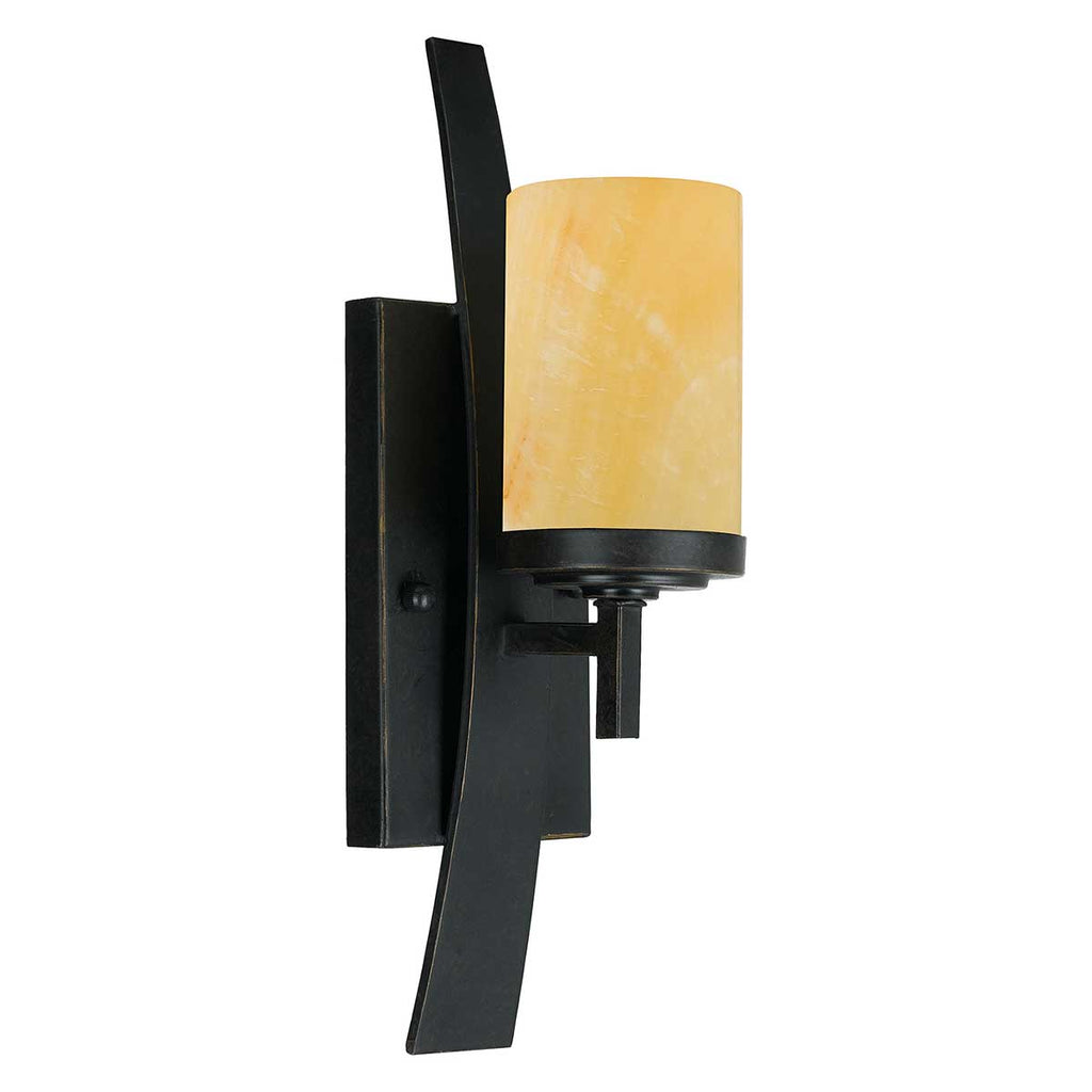 Wandleuchte Kyle (messingfarben) 1x - Elstead Lighting