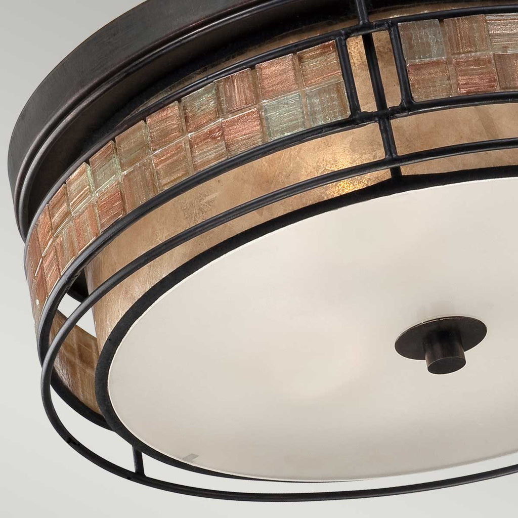 Deckenleuchte Laguna (kupferfarben) 3x - Elstead Lighting