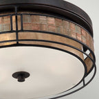 Deckenleuchte Laguna (kupferfarben) 3x - Elstead Lighting