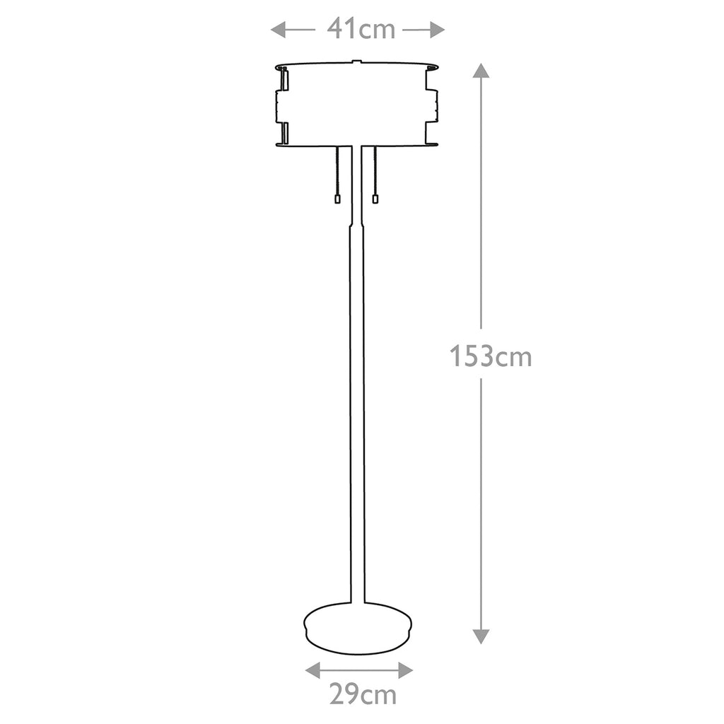Stehleuchte Laguna (bronzefarben) 2x - Elstead Lighting