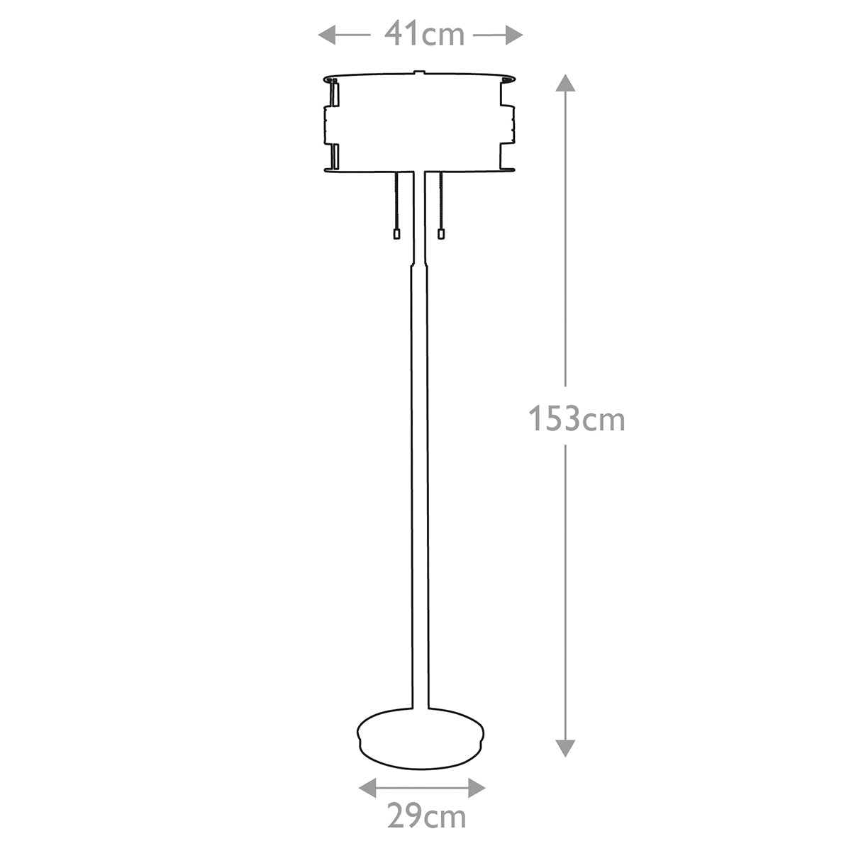 Stehleuchte Laguna (bronzefarben) 2x - Elstead Lighting