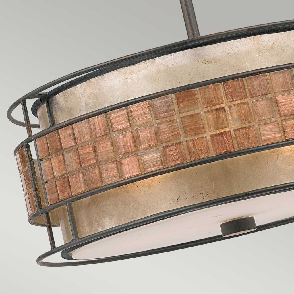 Pendelleuchte Laguna (kupferfarben) 4x - Elstead Lighting