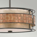 Pendelleuchte Laguna (kupferfarben) 4x - Elstead Lighting