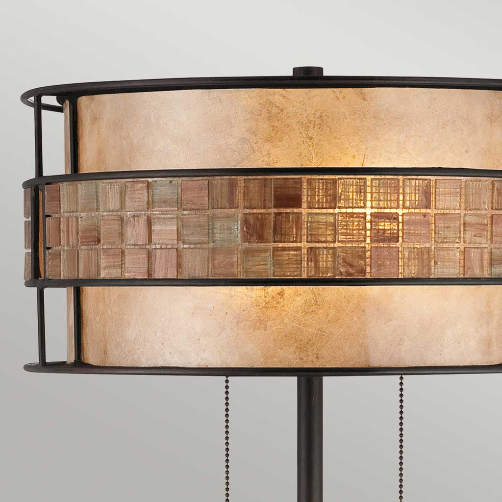 Tischleuchte Laguna (bronzefarben) 2x - Elstead Lighting