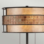 Tischleuchte Laguna (bronzefarben) 2x - Elstead Lighting