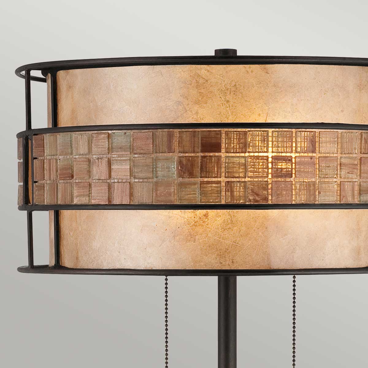 Tischleuchte Laguna (bronzefarben) 2x - Elstead Lighting