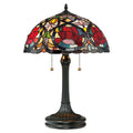 Tischleuchte Larissa (messingfarben) 2x - Elstead Lighting