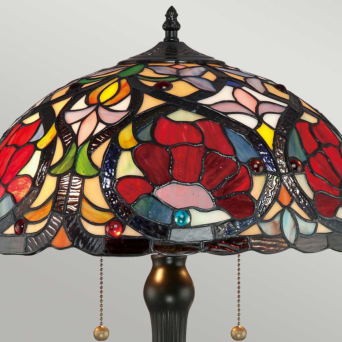 Tischleuchte Larissa (messingfarben) 2x - Elstead Lighting