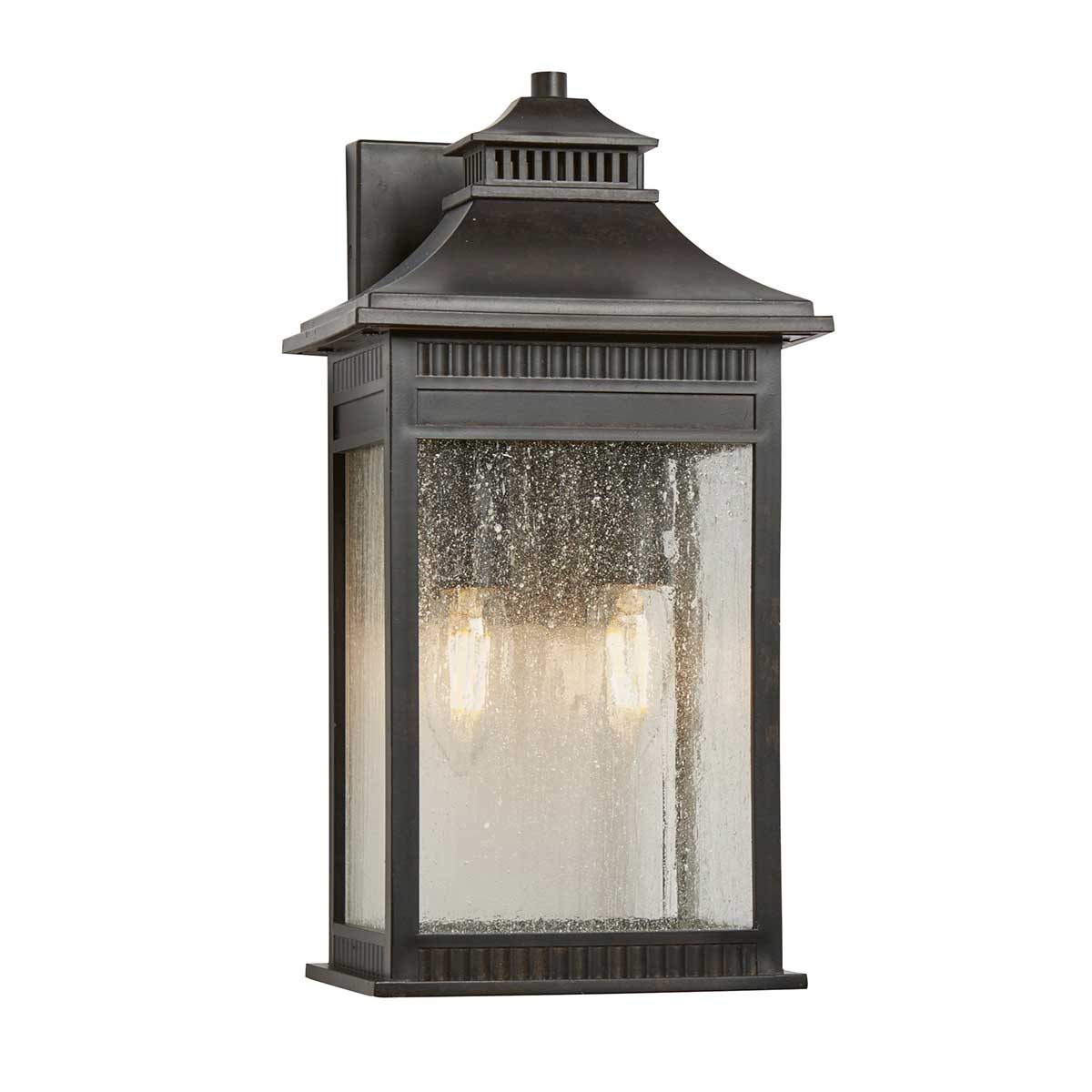 Außen-Wandleuchte Livingston (bronzefarben) 2x - Elstead Lighting