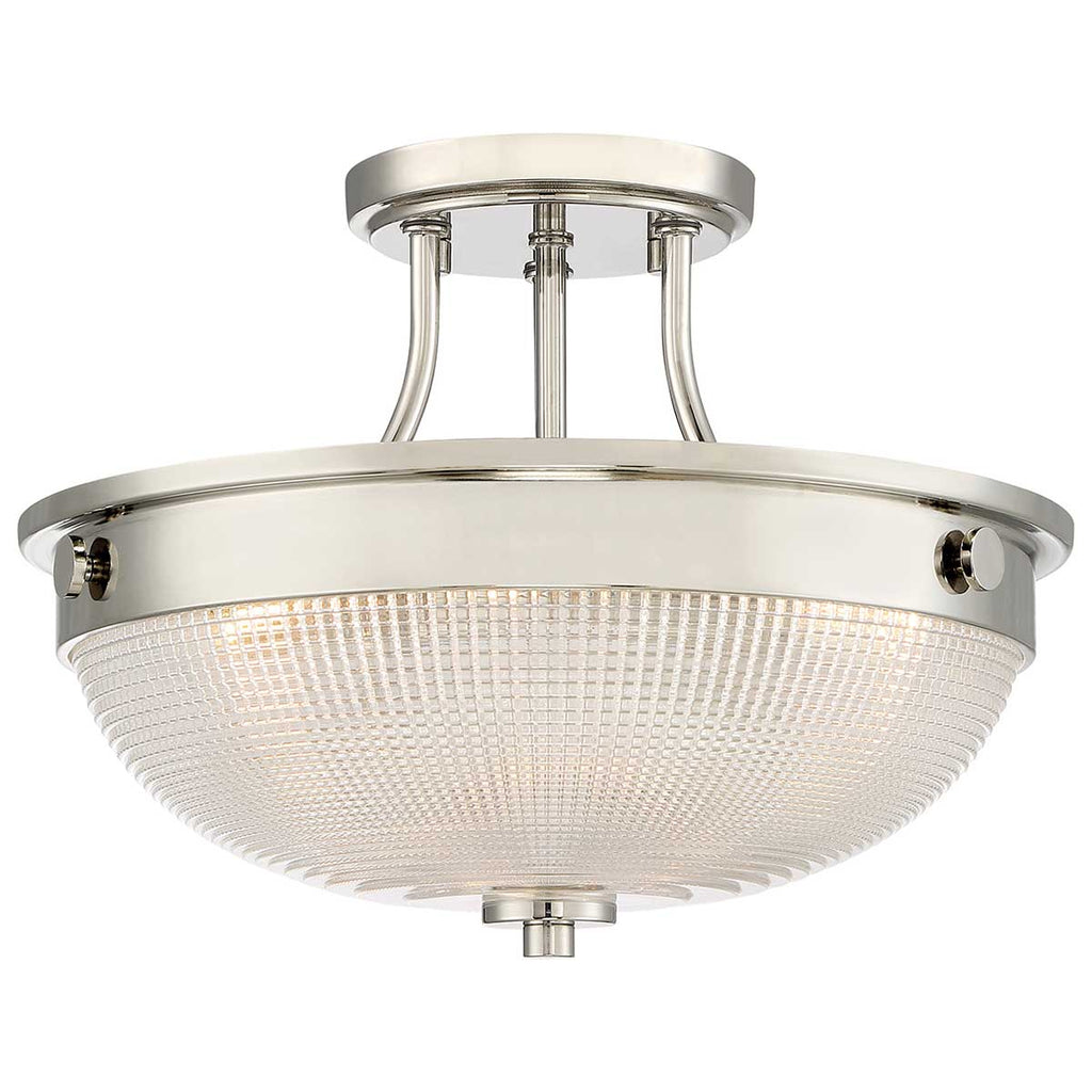 Deckenleuchte Mantle (silberfarben) 2x - Elstead Lighting