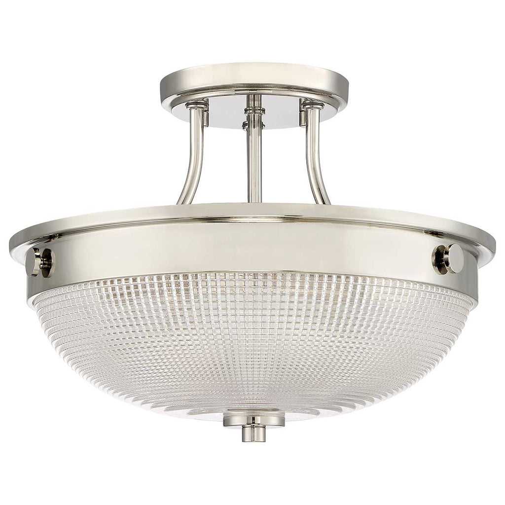 Deckenleuchte Mantle (silberfarben) 2x - Elstead Lighting