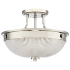 Deckenleuchte Mantle (silberfarben) 2x - Elstead Lighting