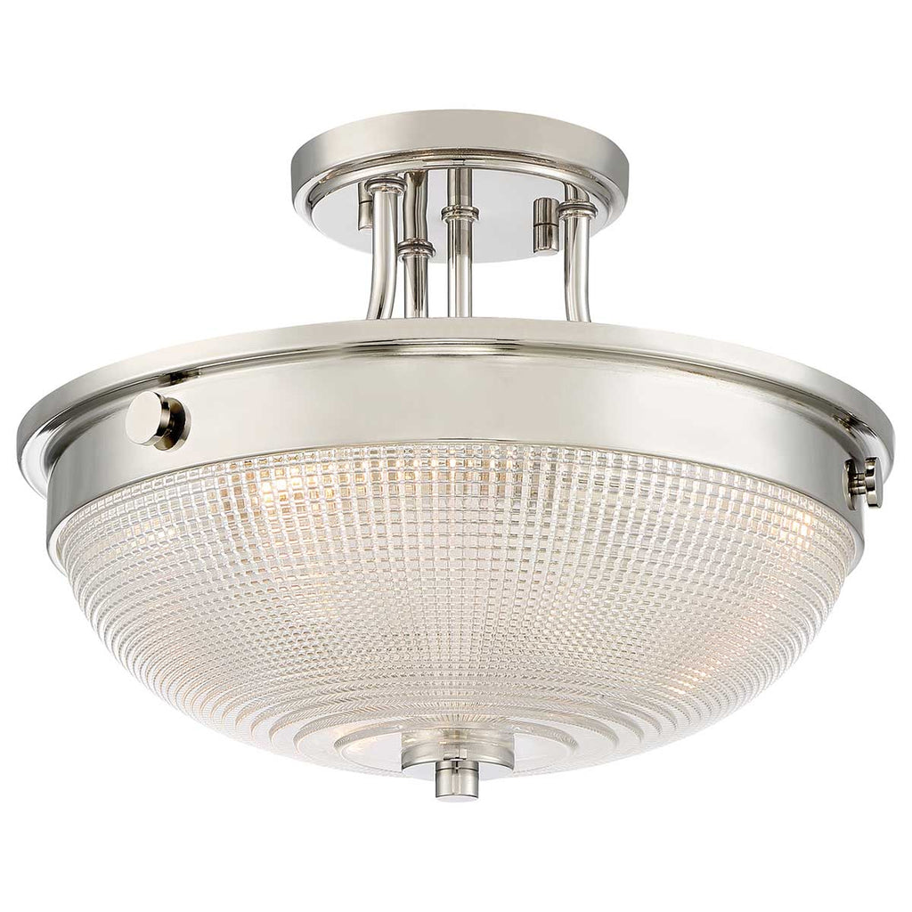 Deckenleuchte Mantle (silberfarben) 2x - Elstead Lighting