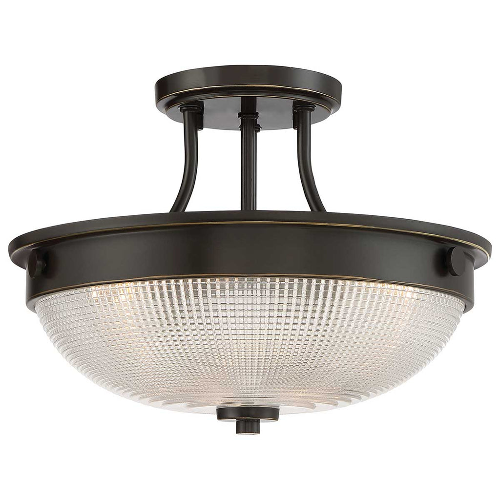 Deckenleuchte Mantle (bronzefarben) 2x - Elstead Lighting