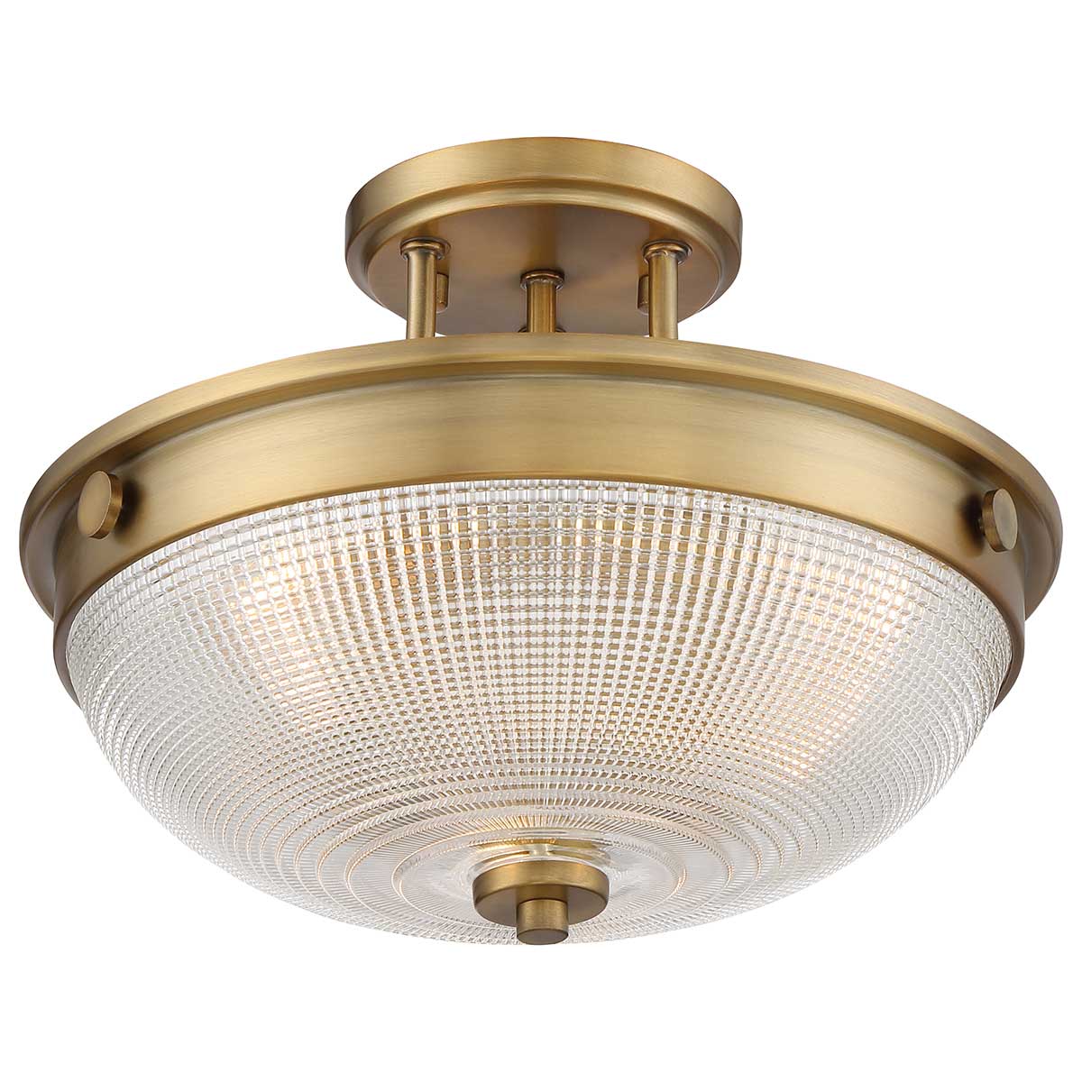 Deckenleuchte Mantle (messingfarben) 2x - Elstead Lighting