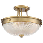 Deckenleuchte Mantle (messingfarben) 2x - Elstead Lighting