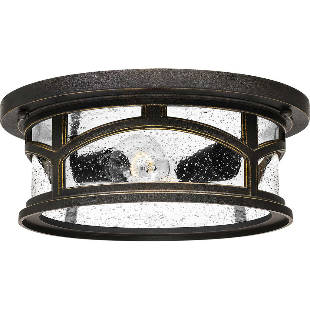 Außen-Deckenleuchte Marblehead (bronzefarben) 2x - Elstead Lighting