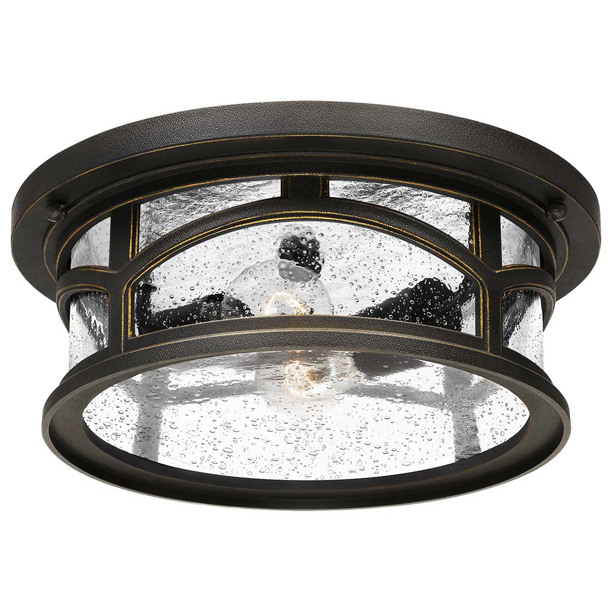Außen-Deckenleuchte Marblehead (bronzefarben) 2x - Elstead Lighting