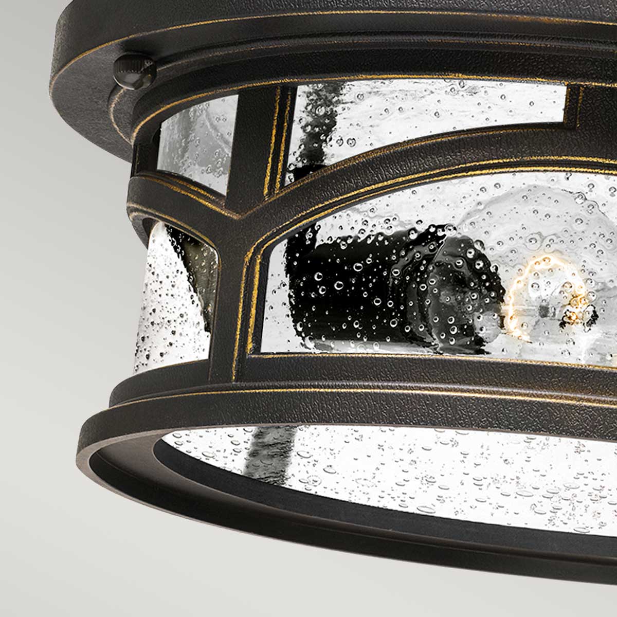 Außen-Deckenleuchte Marblehead (bronzefarben) 2x - Elstead Lighting