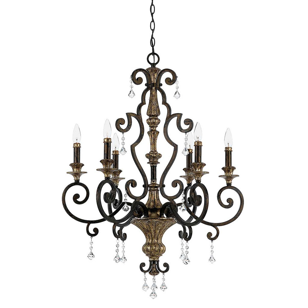 Pendelleuchte Marquette (Heirloom) 6x - Elstead Lighting