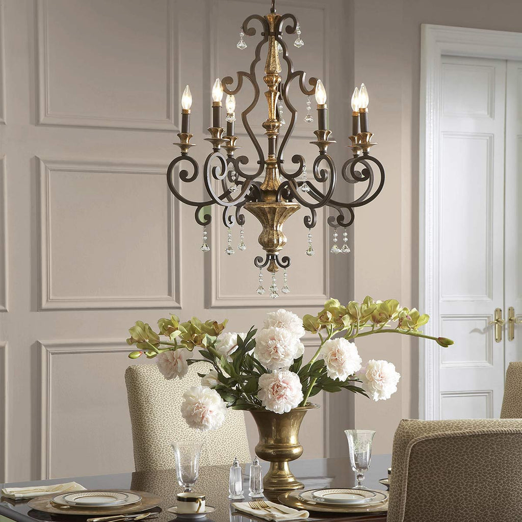 Pendelleuchte Marquette (Heirloom) 6x - Elstead Lighting